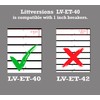 Littversions 40 Circuits 1 Pack Vinyl Replacement for Eaton Cuttler