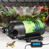 DAOTAILI Reptile Mister System, External Timer & 360° Adjustable Nozzle,