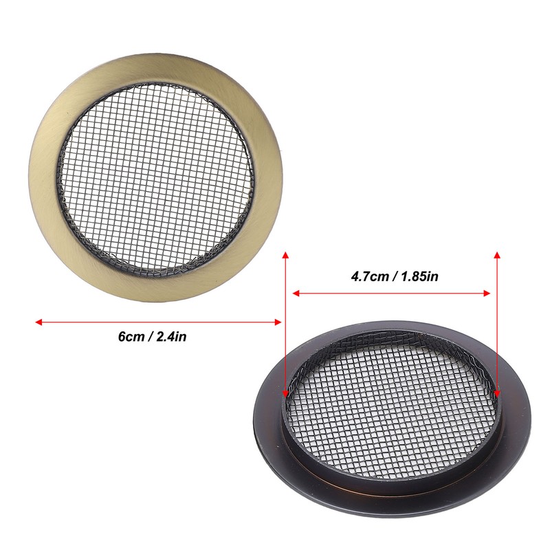 2Pcs Sound Hole Inserts for Dobro Resonator Screen Box Resonant