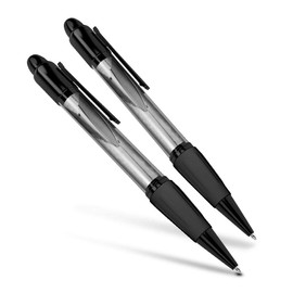 Destination Vinyl ltd Beautiful and comfortable Set of 2 Matching Pens BW - Fishing Boat Bahamas Holiday Beach #40792