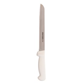 Dexter Outdoors 31603 8" Scalloped Bread Knife, White