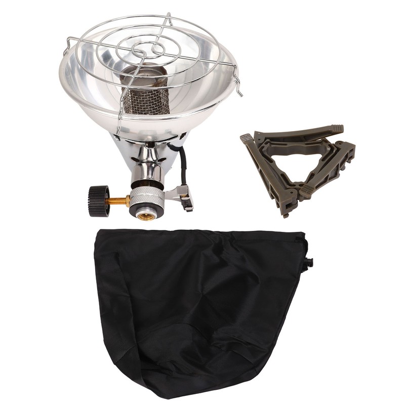Mini Gas Heater with Electron Lighter Portable Heating Gas Stove