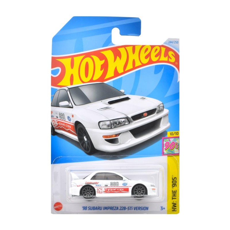 Hot Wheels HXR30 Basic Car '98 Subaru Impreza 22B-STi Version