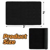 Hearth Rug Fireproof, 2' x 3' Fireplace Mat, Non-Slip Fireplace