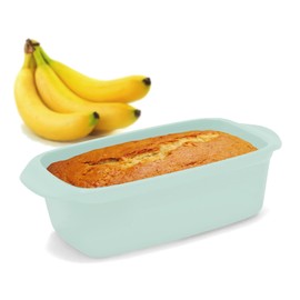 Chantal Classic 1.5 quart Ceramic Loaf Pan, 9" x 4.75" x 2.75", Sage Green, (93A-LF22 SA)