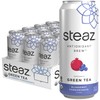 Steaz - Organic Green Tea - Blueberry Pomegranate (12 Pack)