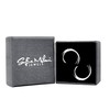 SOFIA MILANI - Women's Earrings 925 Silver - Curved Circle