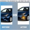 ULTRALTH LED Front Bumper Fog Light Kit for Toyota Prius