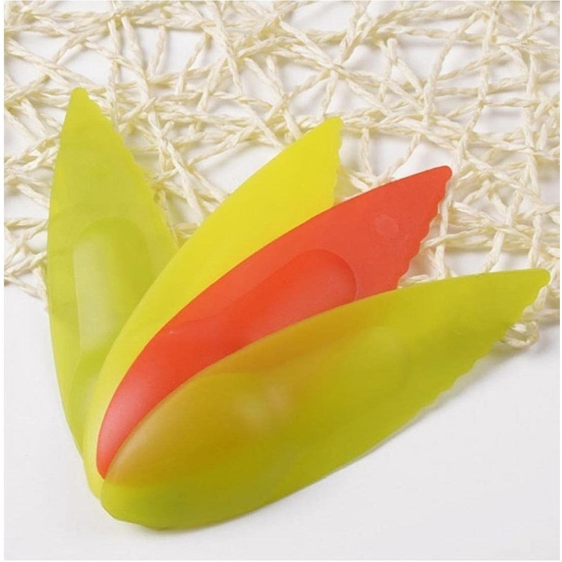 3 Pcs Slicer Kiwi Plastic Fruit Digging Spoon Divider Kitchen