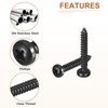 DTGN #4x3/4" Phillips Pan Head Self-Tapping Screw - 100Pack -