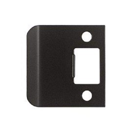 Extended Full Lip Strike Plate US10B Oil Rubbed Bronze Door Lock Striker (2-1/4 Inch Overall)