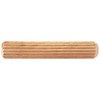 Merriway BH02468 (50 Pcs) Fluted Wooden Dowel, M8 x 30