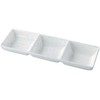 J-kitchens Melamine 22.2 Miyabi Triple Cut Plate, White Gloss