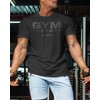 Gymish Lifestyle Gym Therapy Workout Shirts for Men, Lifting T-Shirt