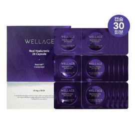 Wellage (NS홈쇼핑)웰라쥬 리얼 히알루로닉 리프팅 캡슐 시즌3 30회분35003720 (WELLAGE) Real Hyaluronic Lifting Capsule Season 3 30 Pack