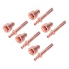 10Pcs Nozzle Electrode Kit Brass 64006510 Electrode 64006514 Nozzle Tip