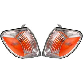 For 2005 2006 Toyota Tundra Pair Signal Lights Driver and Passenger Side Access/Regular Cab | TO2530148 + TO2531148 | 81520-0C040 + 81510-0C040