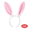 Soft-Touch Bunny Ears (white & pink) Party Accessory (1 count)
