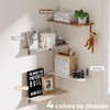 NumRise Floating Shelves Set of 4, Shelves for Room Wall