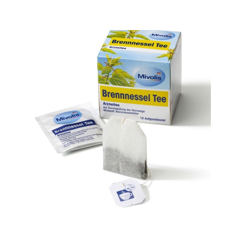 디엠 Mivolis 미볼리스 브레네셀 허브차 21.6g DM Mivolis Brenessel Herbal