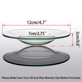 JUXYES Pack de 5 calentadores de aceite para quemador de cera de repuesto para lámpara de aromaterapia, lámparas eléctricas, calentadores de aceite y tarta