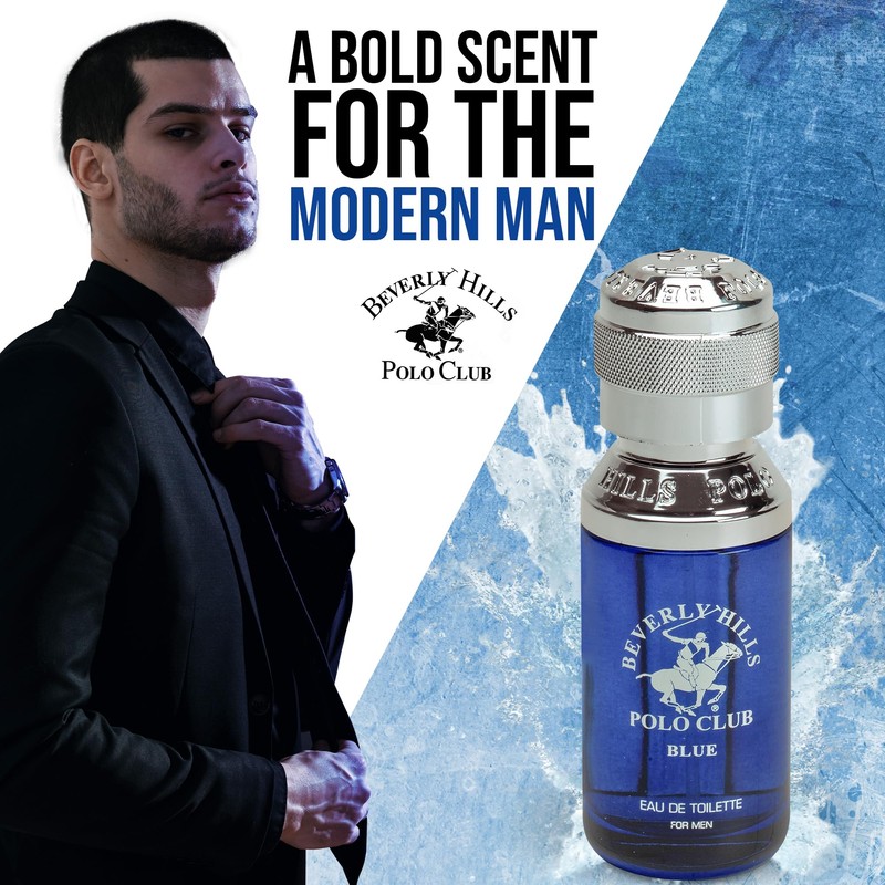 Beverly Hills Polo Club Blue for Men Eau de Toilette