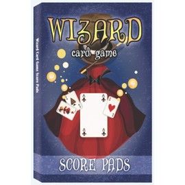 Wizard Card Game - Score Pads: Wizard Cards Game Score Sheets, Wizzard Board Game, 100 Sheets