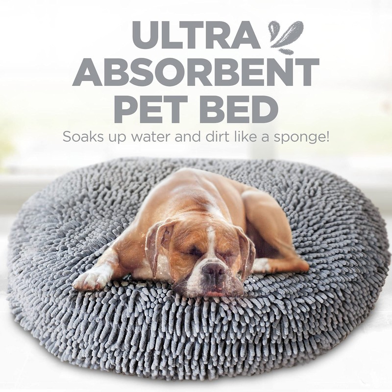 Soggy Doggy Super Gray Large 36"