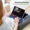 KDD Tablet Pillow Stand, Multi-Angle Viewing Ipad Holder for Lap,