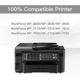 BeOne Remanufactured Ink Cartridges Replacement for Epson 252XL 252 XL T252 T252XL to Use with Workforce WF-3620 WF-3630 WF-3640 WF-7110 WF-7210 WF-7610 WF-7620 WF-7710 WF-7720 Printer (3 Black)