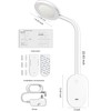 deeloop Wall Mounted Reading Light,Book Lights with USB Output, Reading