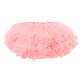 Colorful Childhood Falda tutú para bebé y niña, 6 Capas, tutús de Tul 1-8T, Rosado, 2-3T, KS0A012