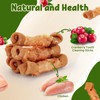 Pawant Dog Treats Chicken Wrapped Peanut Butter Bone Rawhide Free