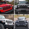 UWDESY 4Pcs LED Grille Light Kits Waterproof White LED Front