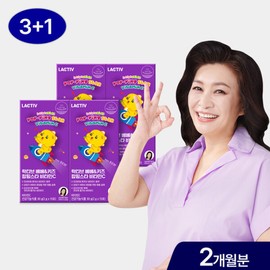 Lactiv (현대Hmall)락티브 베베키즈 팝핑스타 비타민C 60포/2개월분 (Hyundai Hmall) Lactive Bebekids Popping Star Vitamin C 60 Pouches/2 Months Supply
