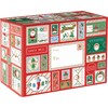 Jillson Roberts Medium Christmas Mailing Gift Boxes, North Pole Bound