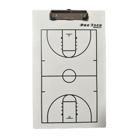 Basketball Coaches Clipboard Dry Erase Marker Large - 14.5" x 9" Size - Pro Tech Products
