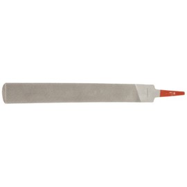 Simonds Hand File, American Pattern, Double Cut, Half-Round, Fine, 10" Length, 15/16" Width, 9/32" Thickness