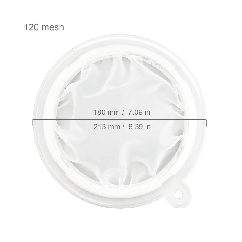 21cm Big 120 Mesh Juice Filter Mesh Strainer Nylon Sieve