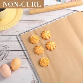 50 Pcs Parchment Paper Sheets for Baking - Greaseproof Non-Stick Pre-Cut Baking Paper for Oven and Air Fryer Cooking