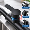 Pull-Out Kitchen Sink Faucet with 360° Swivel Spout – Single-Hole