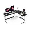 CubiCubi L Shaped Gaming Desk Computer Office Desk, 59 inch