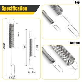 Nerans 691859 for Cub Cadet Craftsman Toro BS Lawn Mowers and Engines Throttle Return Carburetor Linkage Replacement