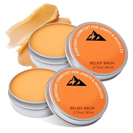 2pcs Soothing Massage Cream for Knee, Foot, Back & Joint, Fast Absorbing, Non-Greasy, 2.7fl oz