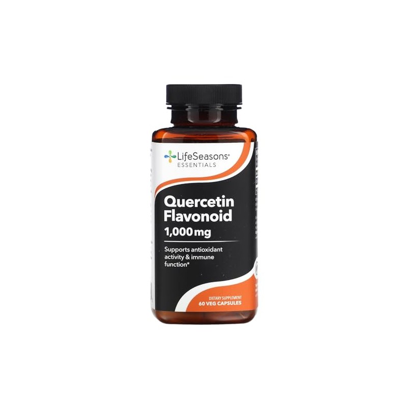 LifeSeasons Essentials Suplemento Alimenticio Quercetina Flavonoide Vegetal 60 Cápsulas Sin