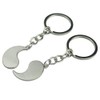 ZHIZICX 2 PCS Yin And Yang Keyring exquisite Tai Chi