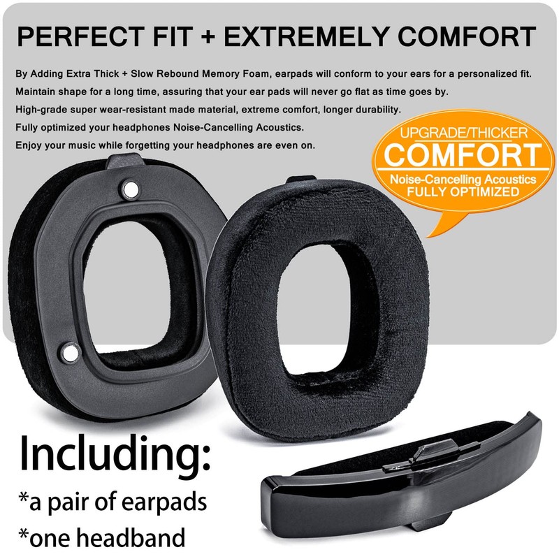 Astro A50 Replacement Earpads - Velour for Astro A50 GEN4