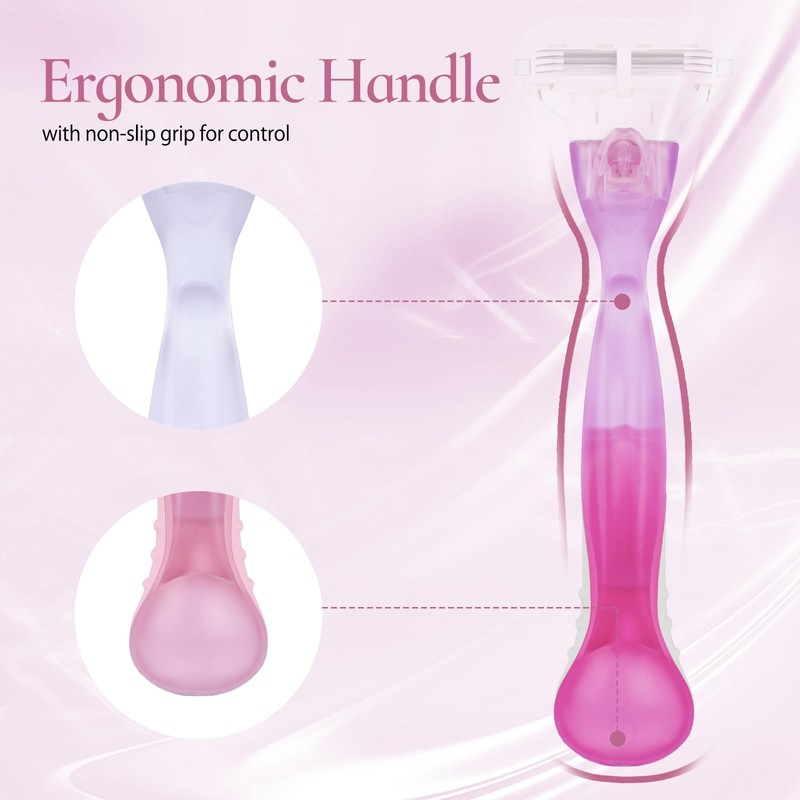 VANEST Replacement Handle Compatible with Gillette Venus, Comfort Glide Razor