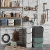 Rotho Albula Storage Container with Lid, 6L Storage System, Storage