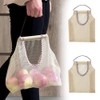 LUXIAOBAO 4 Pcs Hanging Storage Mesh Bags Pulling resistance Storage